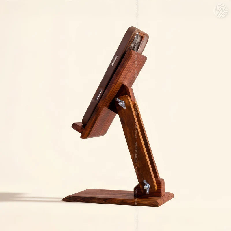 Modern Rotatable Universal Solid Wood Mobile Stand&nbsp;